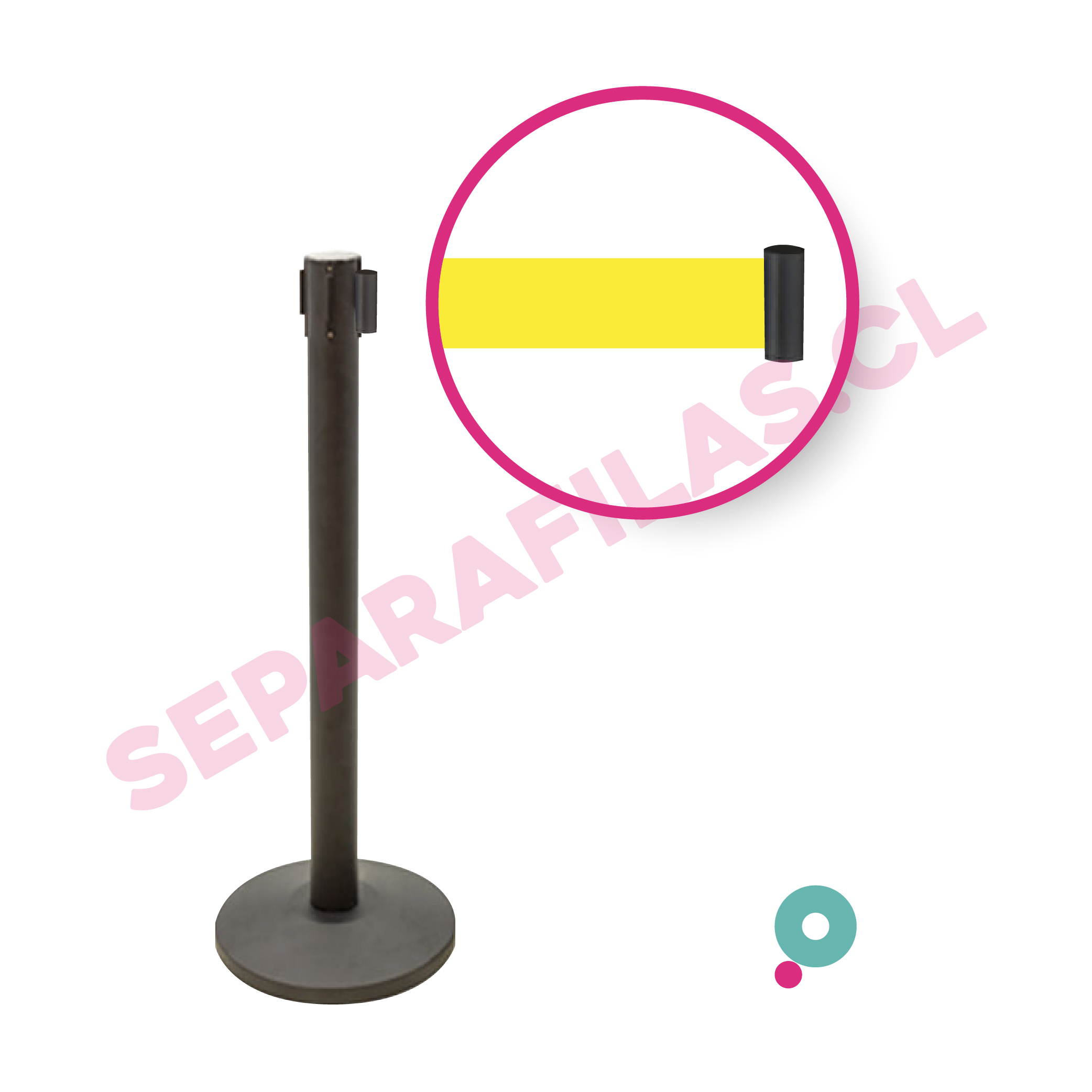 Negro cinta Amarilla