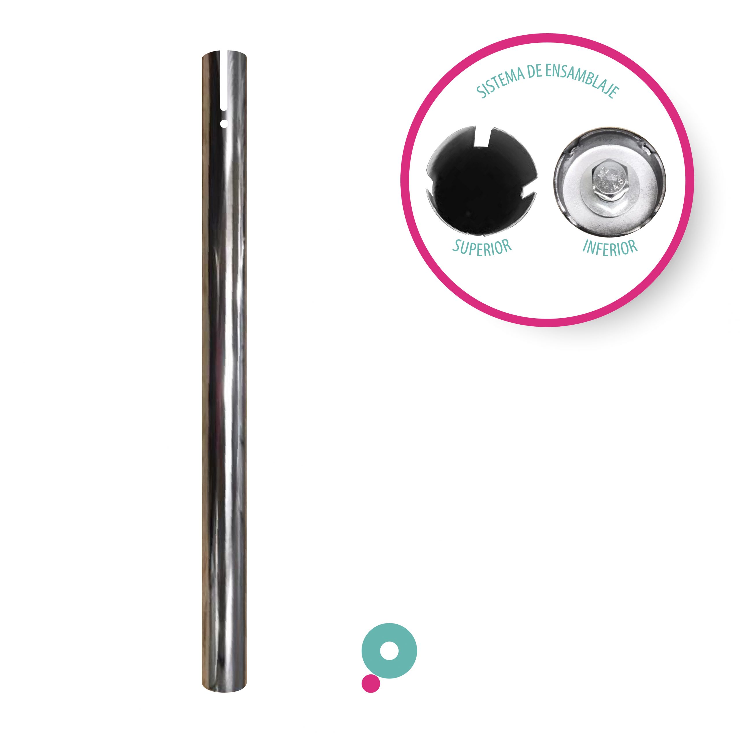 Poste para cinta retráctil_Mesa de trabajo 1